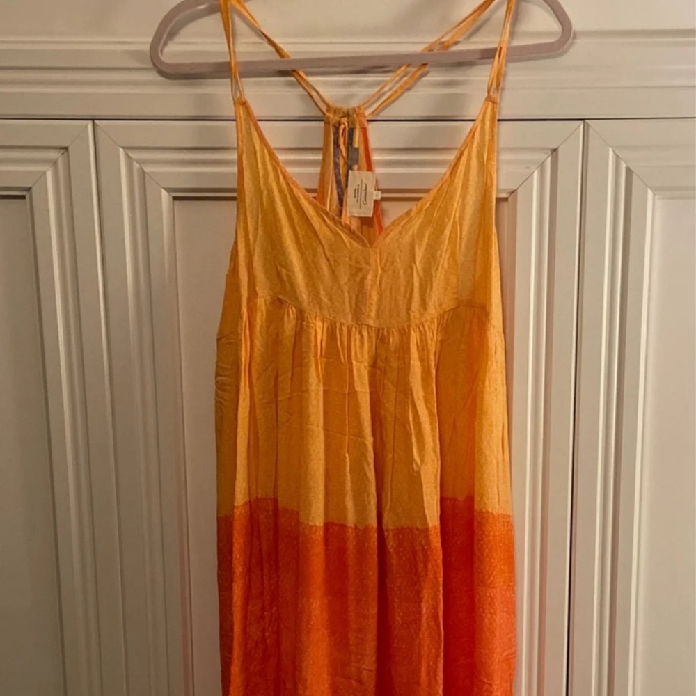 Anthropologie Colorful Maxi Dress